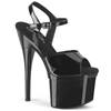 Pleaser - ESTEEM709 Sandale à bride à la cheville, Pole dance chaussures - Chaussures de pole dance - Noir Product image